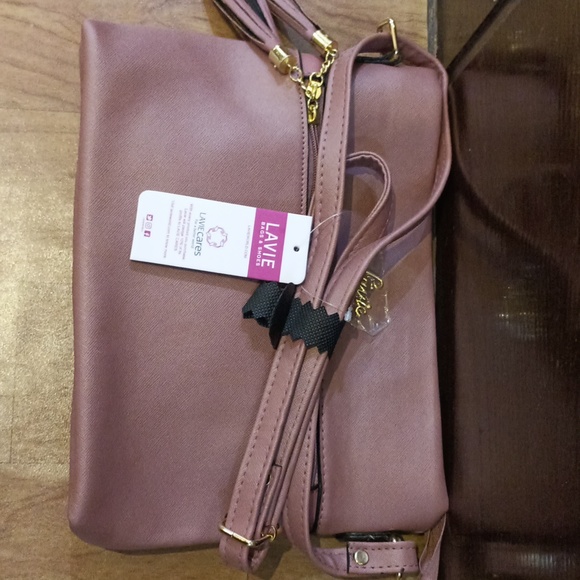 Mauve color lavie sling bag - Picture 3 of 12